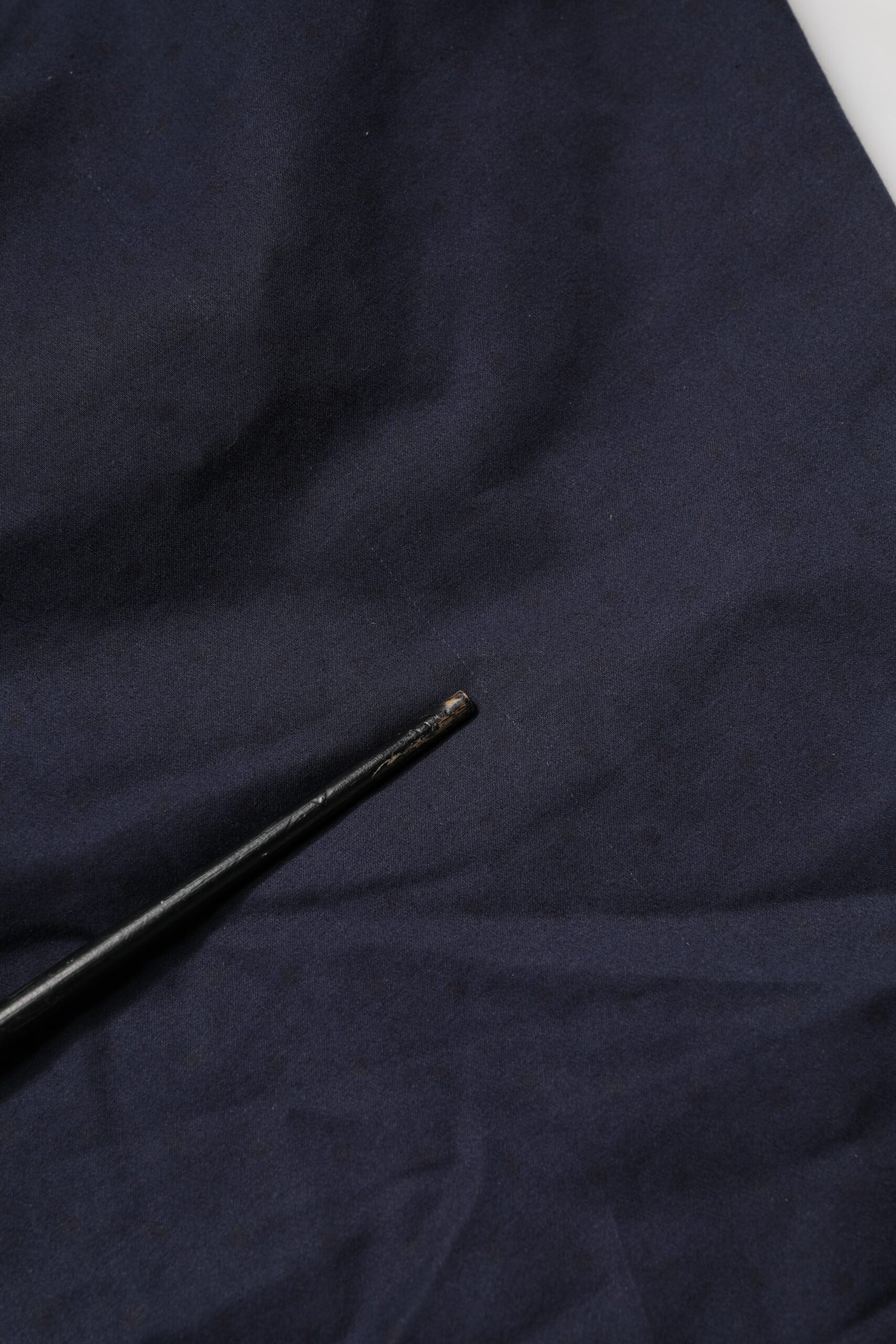 Navy Blue Skinny Chino Mid Waist Men Pants