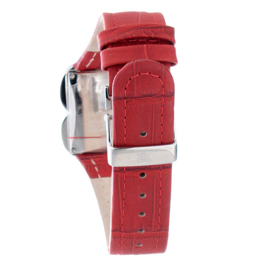 Multicolor Leather Dress Watch