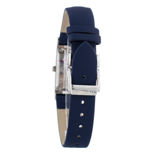 Blue Leather Dress Watch