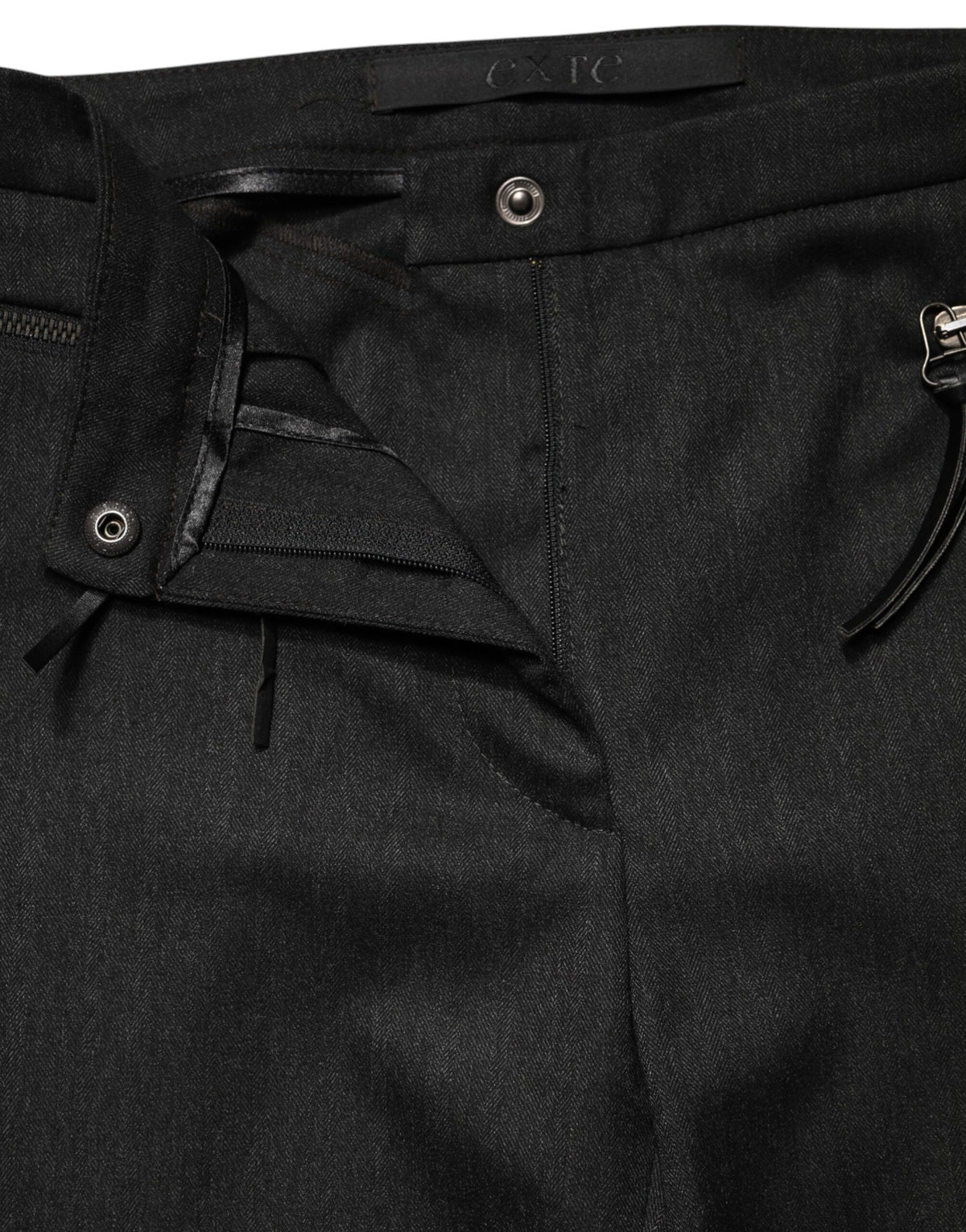 Black Double Breasted Pants Blazer Jacket 2 Piece Suit