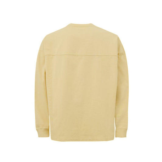 Yellow Cotton Sweatshirt