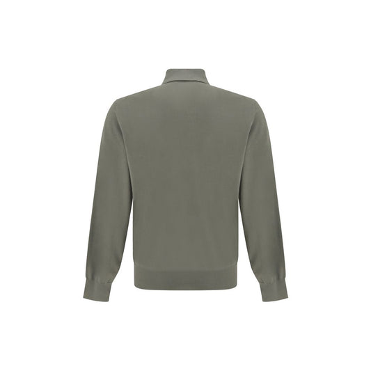 Bicolor Cotton Shortsleeve Shirt