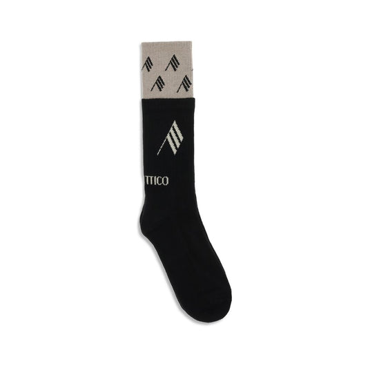 Black Cotton Socks