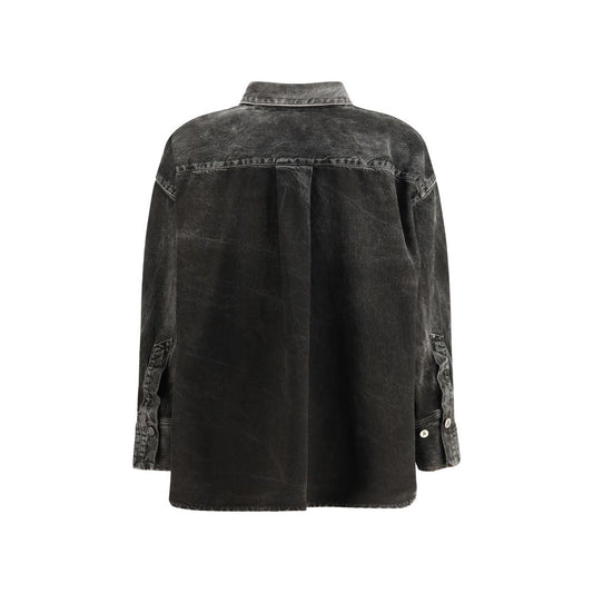 Black Denim Shirt
