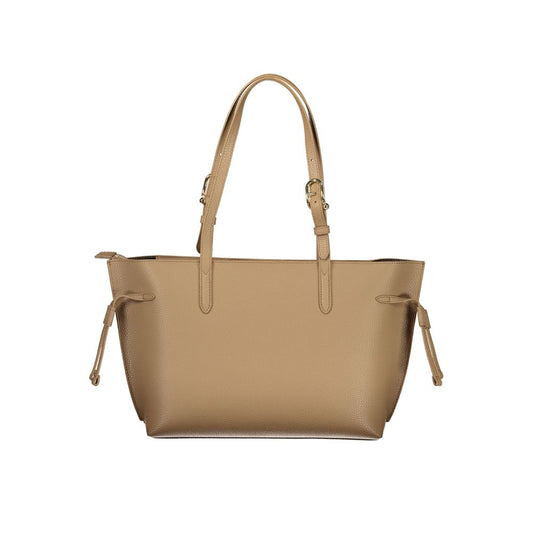 Marrone Leather Woman Handbag
