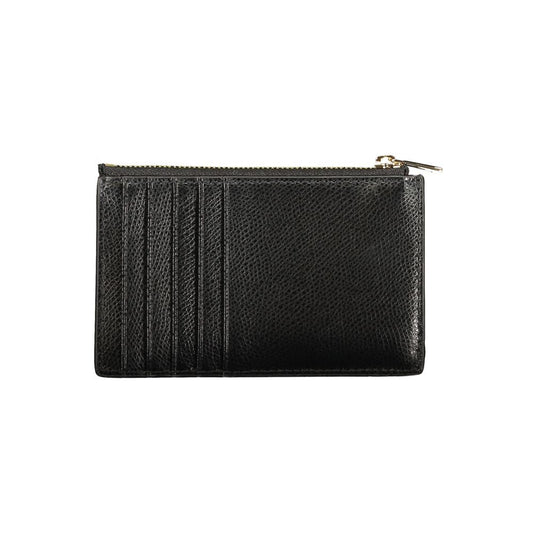 Black Leather Women Wallet