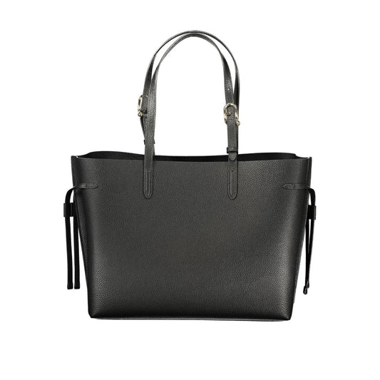 Black Leather Women Handbag