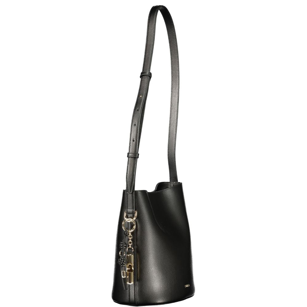 Black Leather Women Handbag