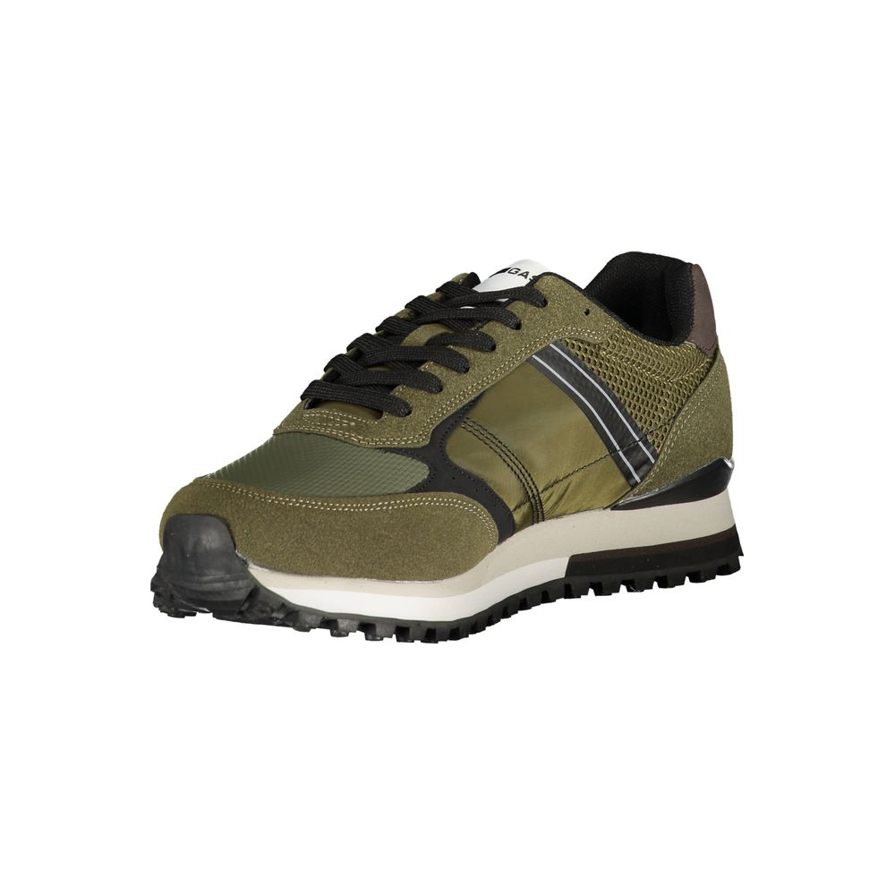 Verde Poliestere Men Sneaker