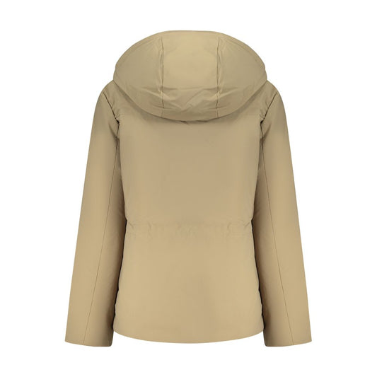 Marrone Polyester Woman Jacket