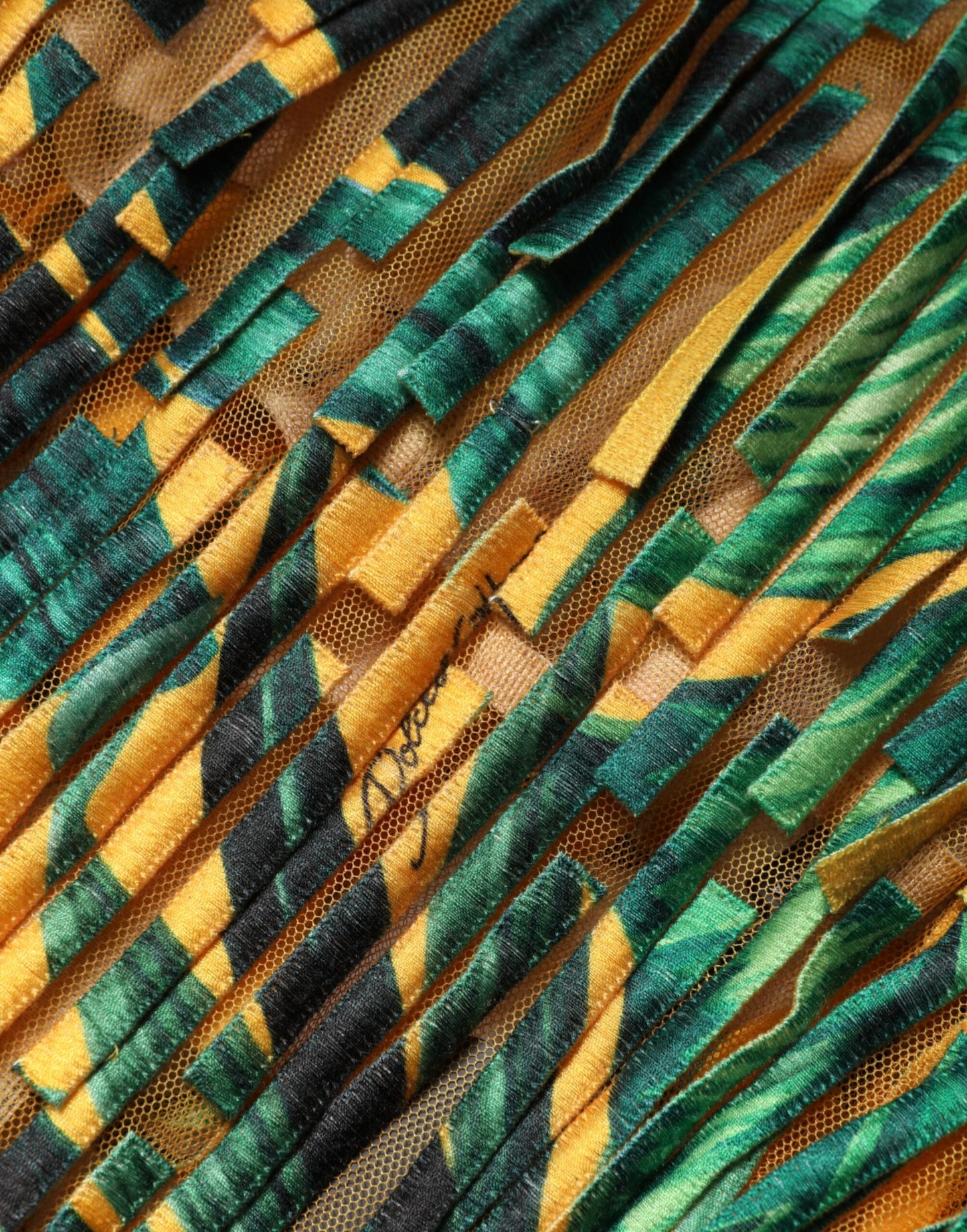 Multicolor Tropical Print Fringe Maxi Dress