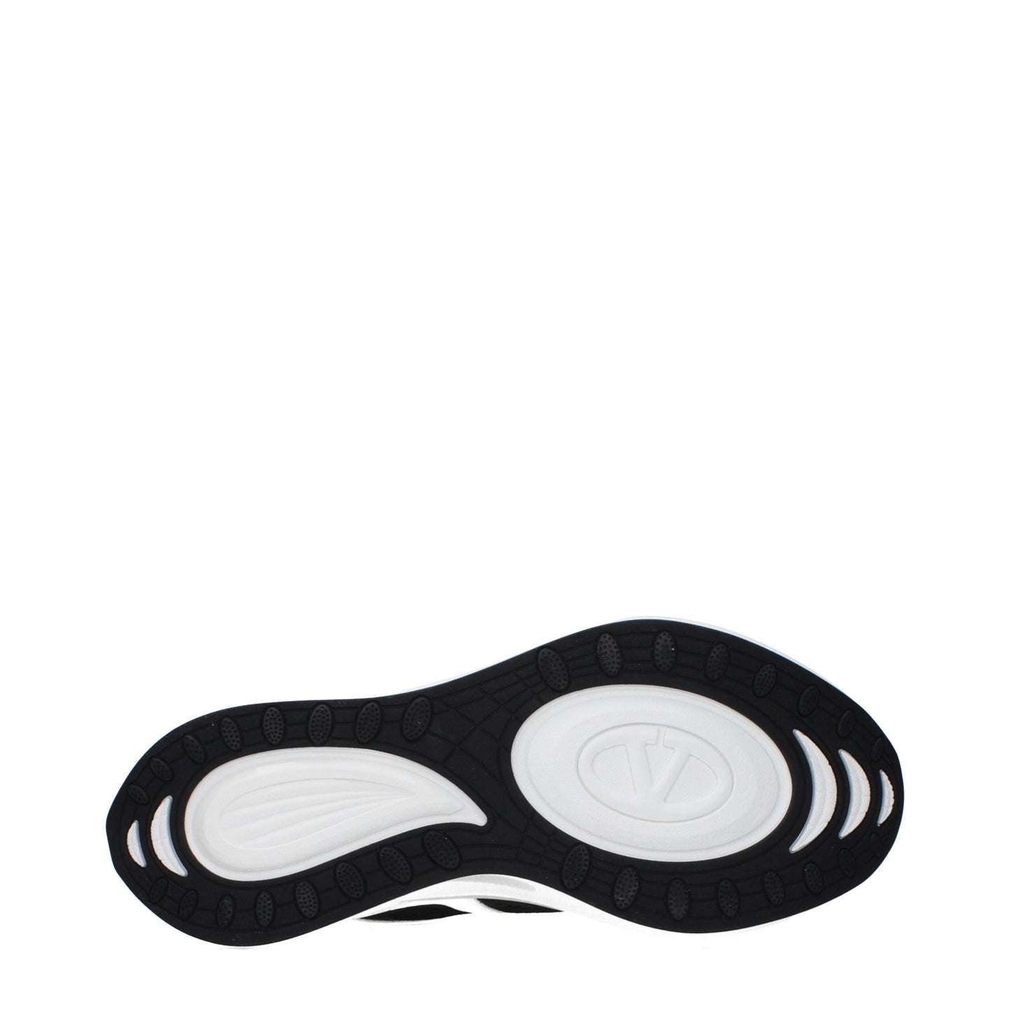 White Fabric Athletic Sneakers