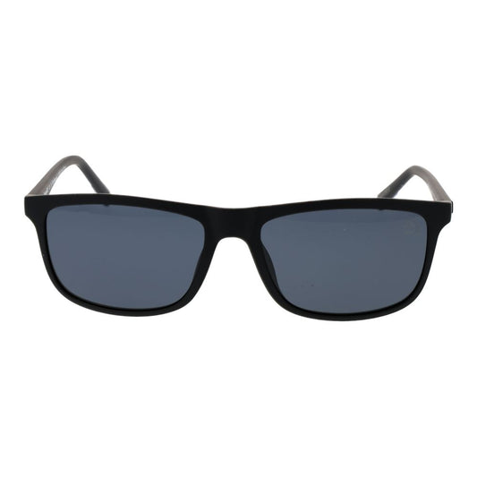 Black Stainless Steel Sunglasses