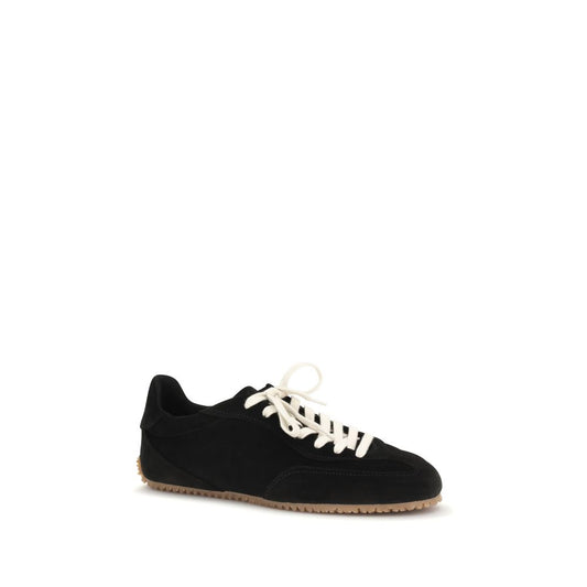 Black Calf Leather Bos Taurus Low Top Sneakers