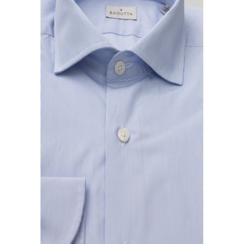 Light Blue Cotton Dress Shirt