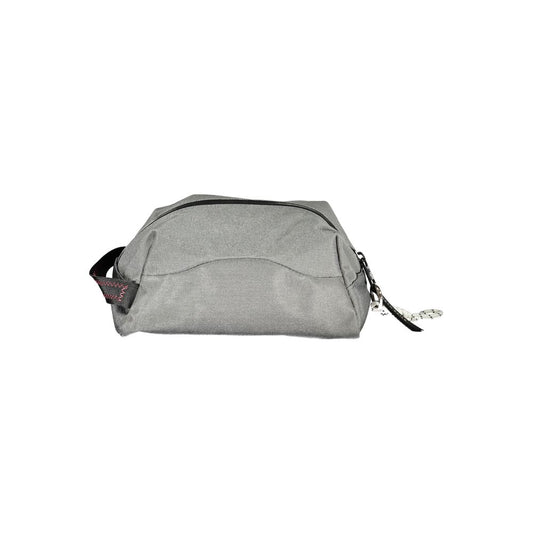 Grigio Polyester Men Beauty Case
