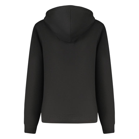 Black Cotton Women's Hoodie