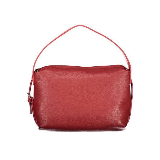 Rosso Polyurethane Women's Bag with Adjustable Strap