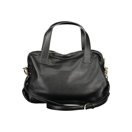 Black Polyurethane Women's Bag