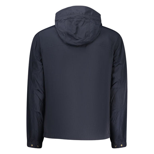 Blu Poliammide Men Jacket