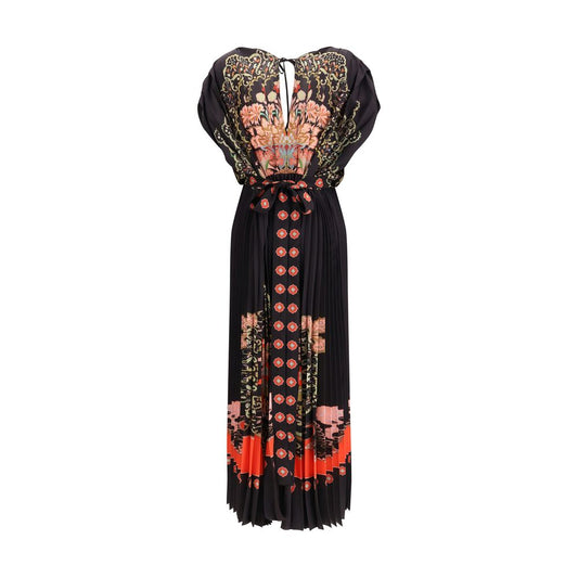 Multicolor Polyester Casual Dress