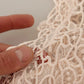 Sheath Tiered Beige Viscose Sleeveless Midi Dress