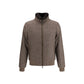 Brown Cashmere Bomber