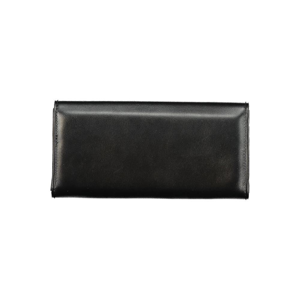 Nero Polyurethane Women Wallet