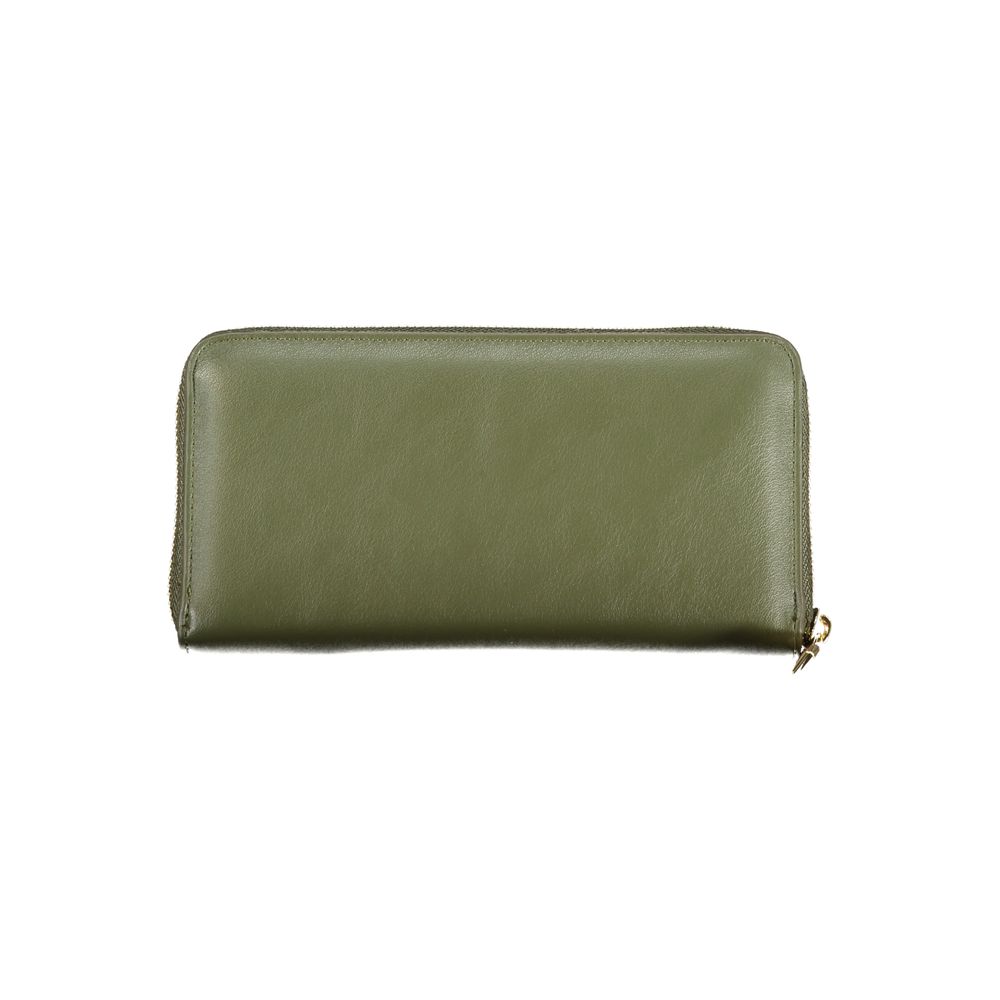 Verde Poliuretano Women Wallet