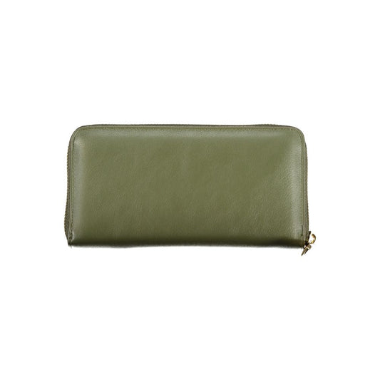 Verde Poliuretano Women Wallet