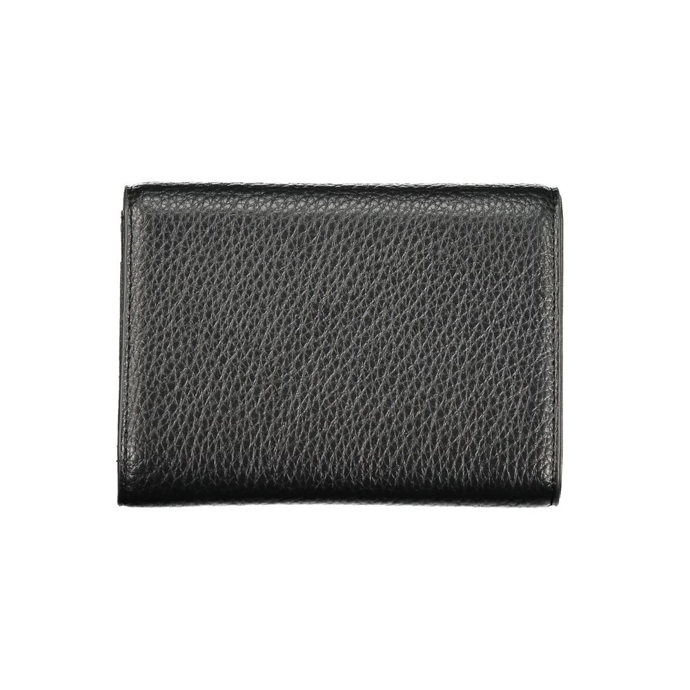 Nero Poliuretano Women Wallet