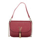 Rosso Polyurethane Women Handbag