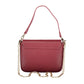 Rosso Polyurethane Women Handbag
