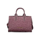 Rosso Poliuretano Women Handbag