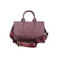 Rosso Poliuretano Women Handbag