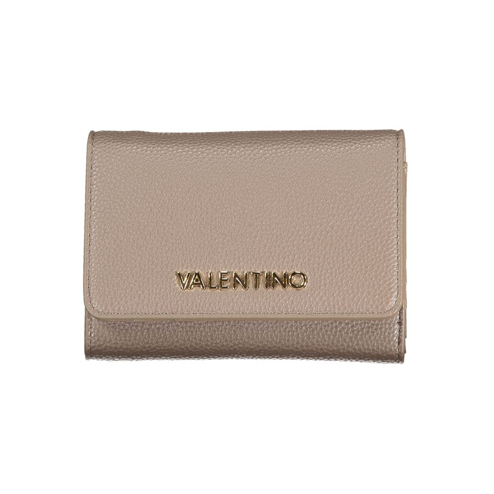 Marrone Polyurethane Women Wallet