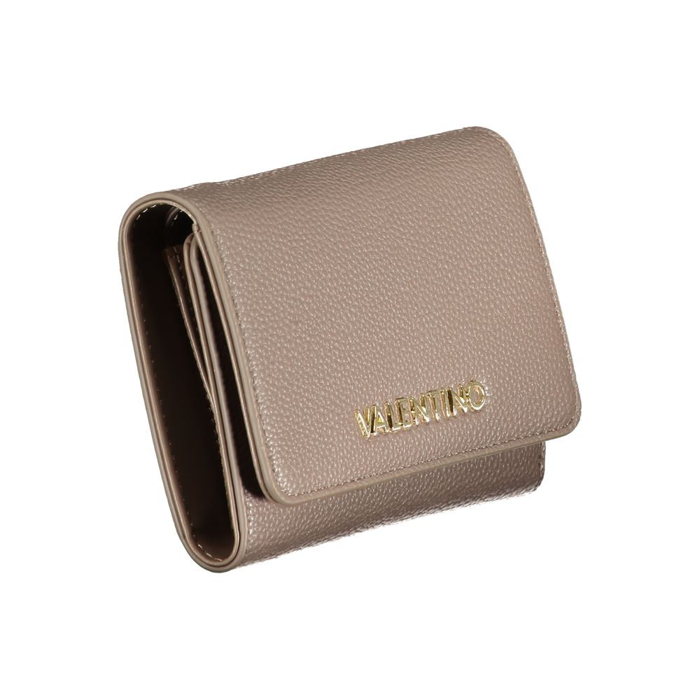 Marrone Polyurethane Women Wallet
