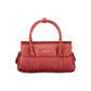 Rosso Poliuretano Women Handbag