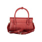 Rosso Poliuretano Women Handbag