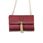 Rosso Polyurethane Women Handbag