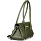 Verde Poliuretano Women Handbag