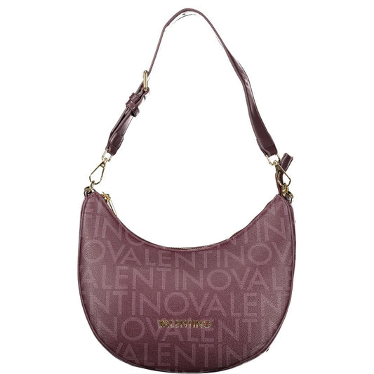 Rosso Poliuretano Women Handbag