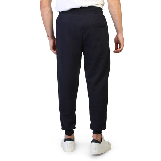 Blue Cotton Joggers (Workout Pants)