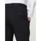 Black Cotton Dress Pants