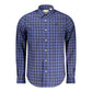 Blu Cotton Men Shirt