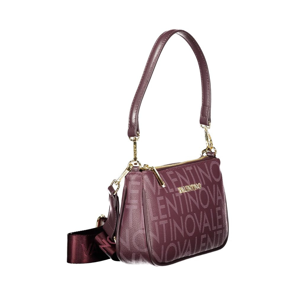 Rosso Poliuretano Women Handbag