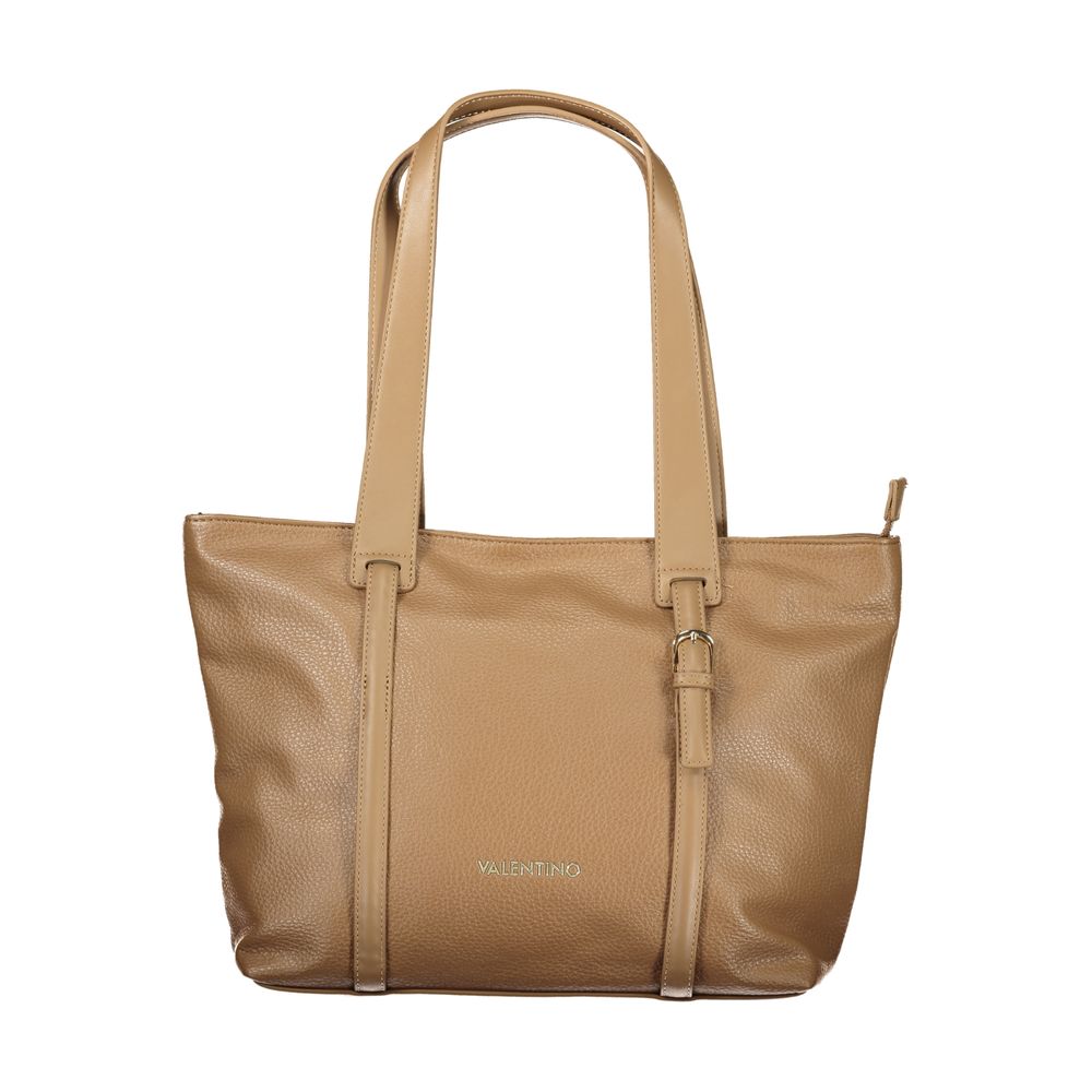 Marrone Poliuretano Women Shoulder Bag