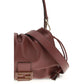 Bordeaux Calf Leather Bos Taurus Shoulder Bag