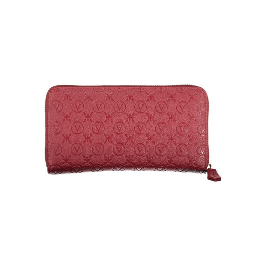 Rosso Polyurethane Women Wallet