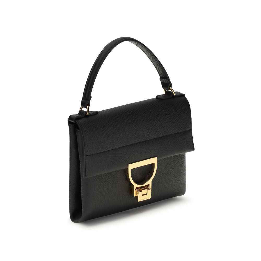 Black Calf Leather Bos Taurus Handbag